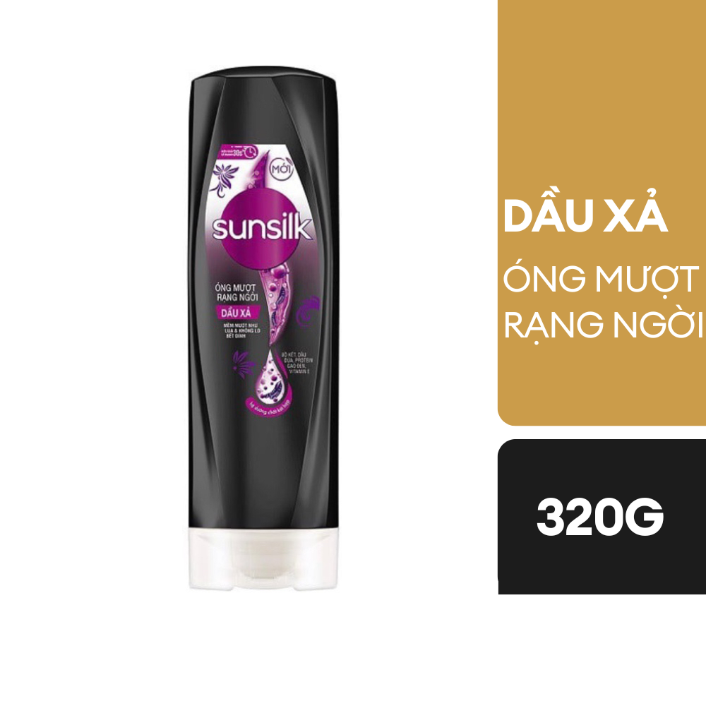 Dầu Xả Sunsilk Óng Mượt Rạng Ngời Chai 320g