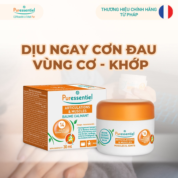 [HN] Sáp giảm đau cơ khớp Puressentiel 30ml