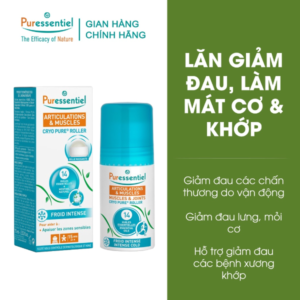 [HN] Lăn giảm đau cơ khớp Puressentiel 80ml