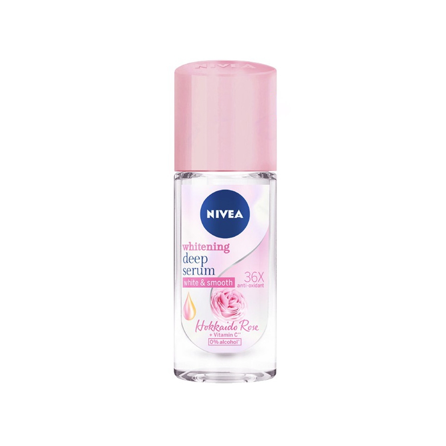 [HCM] Lăn ngăn mùi Nivea serum trắng mịn hương hoa hồng Hokkaido 40ml