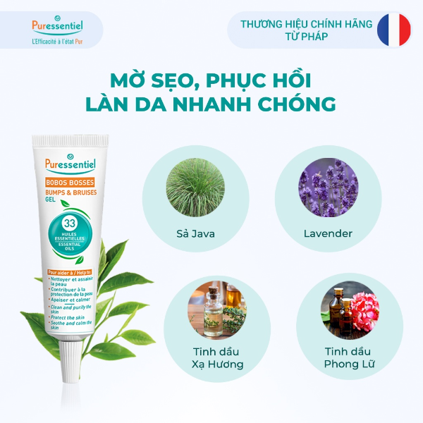 [HN] Gel mờ sẹo phục hồi và tái tạo da Puressentiel 20ml