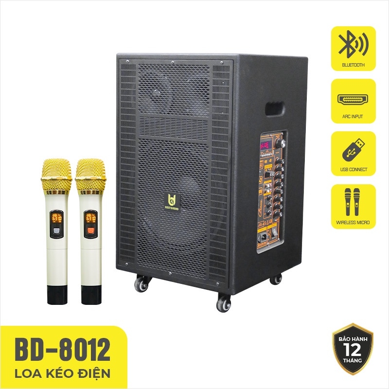 Loa kéo bass 12 inch 80W Best Sound BD-8012