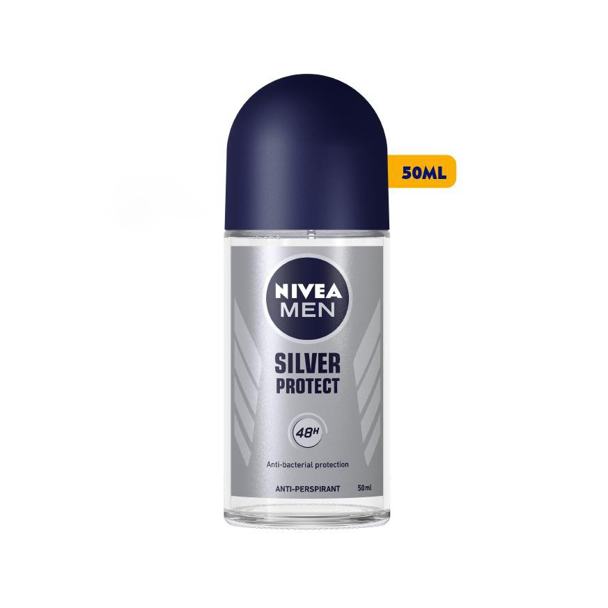 [HCM] Lăn ngăn mùi Nivea Men phân tử bạc ngăn khuẩn gây mùi vượt trội 50ml