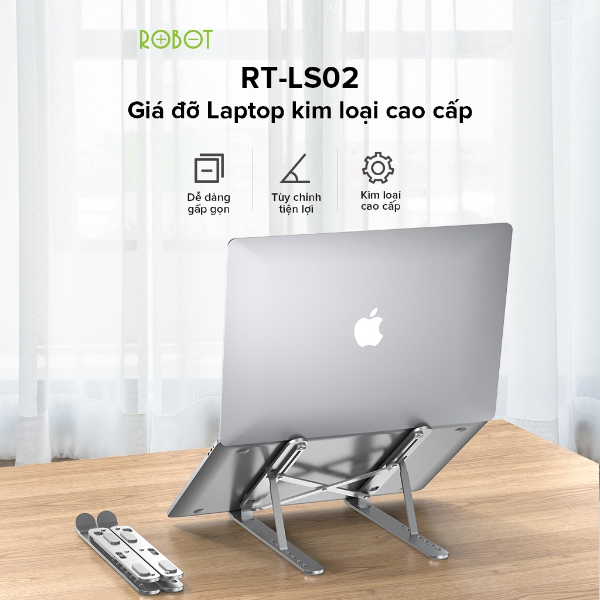 Giá đỡ laptop gấp gọn ROBOT RT-LS02