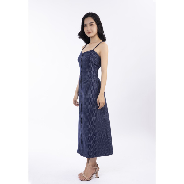 [HCM] Đầm dây suông Lovadova 20D04C003 - Xanh navy