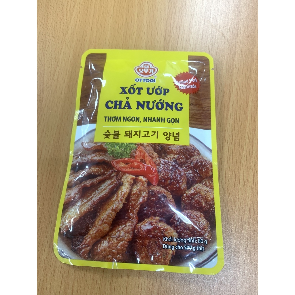 Xốt ướp chả nướng Ottogi - Gói 80g