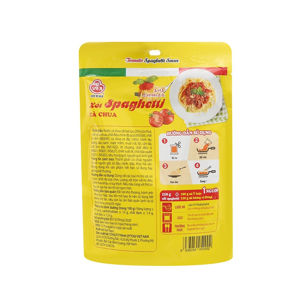 Sốt spaghetti Ottogi - Gói 110g