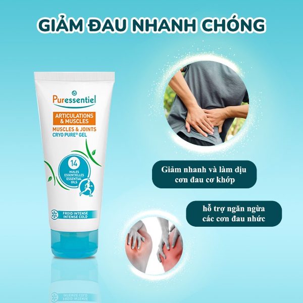 [HN] Gel giảm đau cơ khớp Puressentiel 80ml