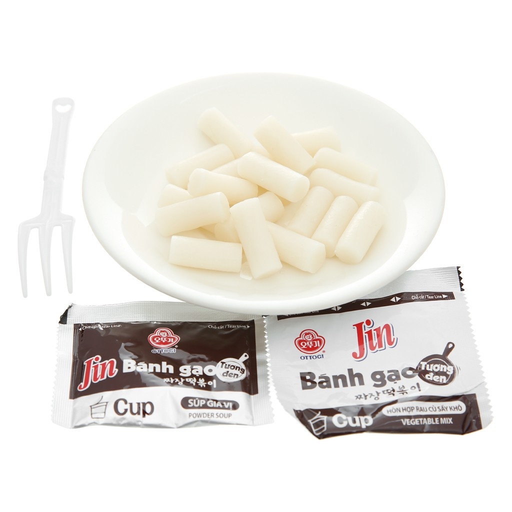 Bánh gạo Jin vị tương đen Ottogi - Ly 82g