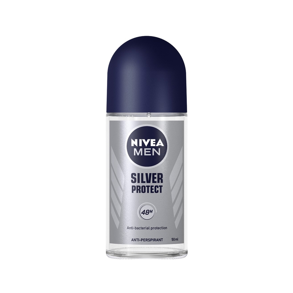 [HCM] Lăn ngăn mùi Nivea Men phân tử bạc ngăn khuẩn gây mùi vượt trội 50ml