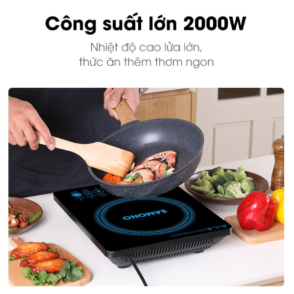 Bếp điện từ cảm ứng thông minh SAMONO SW02 2000W