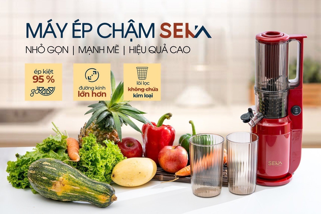 Máy ép chậm Seka SK535S 550ml