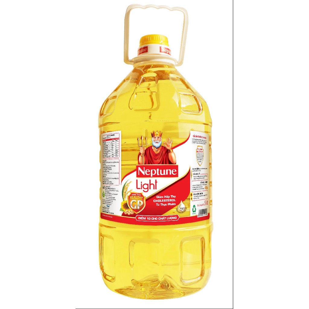Dầu ăn thượng hạng Neptune Light 5L