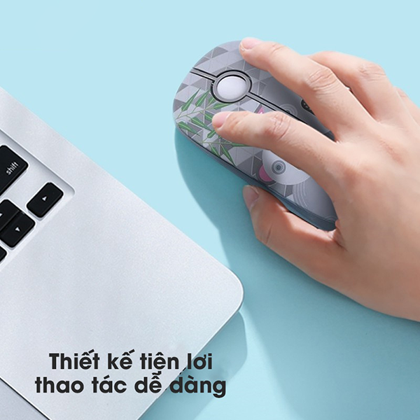 Chuột không dây tĩnh âm siêu nhẹ ROBOT M330 Koala