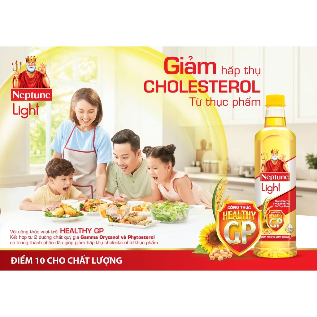 Dầu ăn thượng hạng Neptune Light 5L