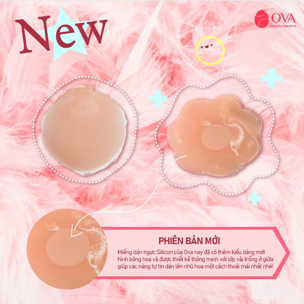 (HN) Miếng dán ngực Ova Nipple Pad MDN002