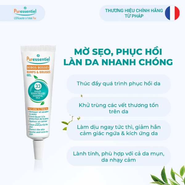 [HN] Gel mờ sẹo phục hồi và tái tạo da Puressentiel 20ml