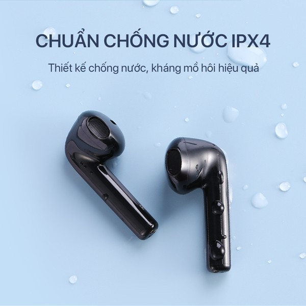 Tai nghe Bluetooth TWS Semi-in-ear ACOME Airdots T2 - Đen