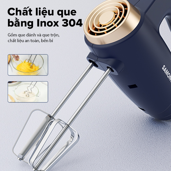 Máy đánh trứng SAMONO SW-THMB200 - Xanh dương