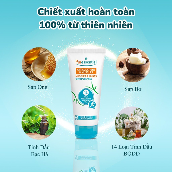 [HN] Gel giảm đau cơ khớp Puressentiel 80ml