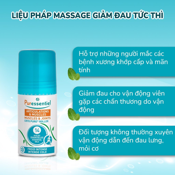 [HN] Lăn giảm đau cơ khớp Puressentiel 80ml