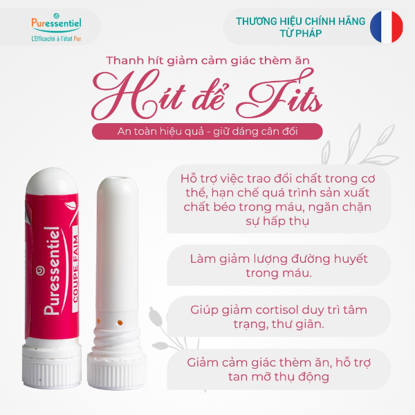 [HN] Thanh hít giảm cân Slimstick Puressentiel 10ml