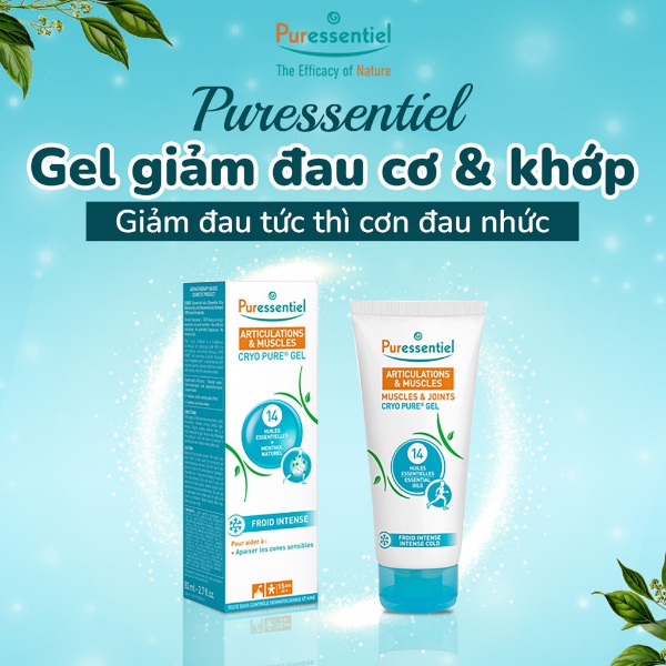 [HN] Gel giảm đau cơ khớp Puressentiel 80ml