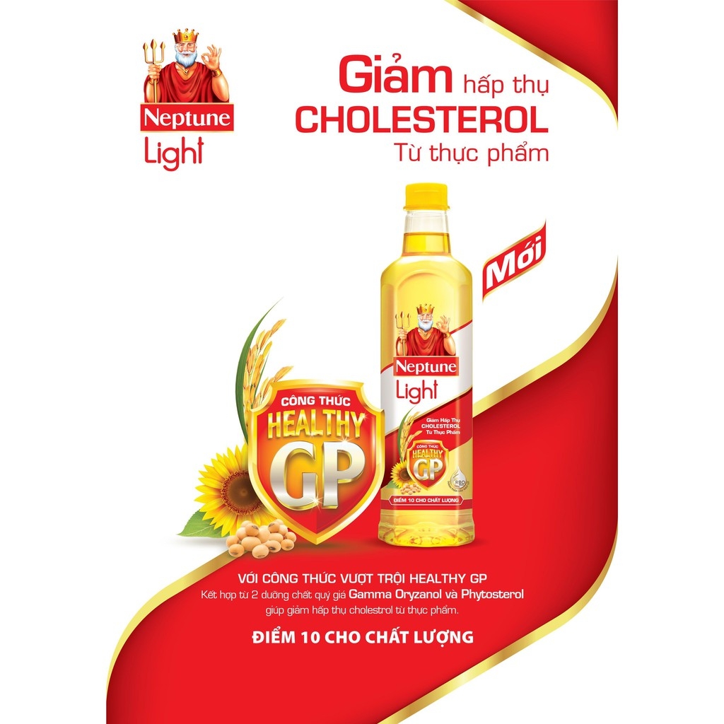 Dầu ăn thượng hạng Neptune Light 2L
