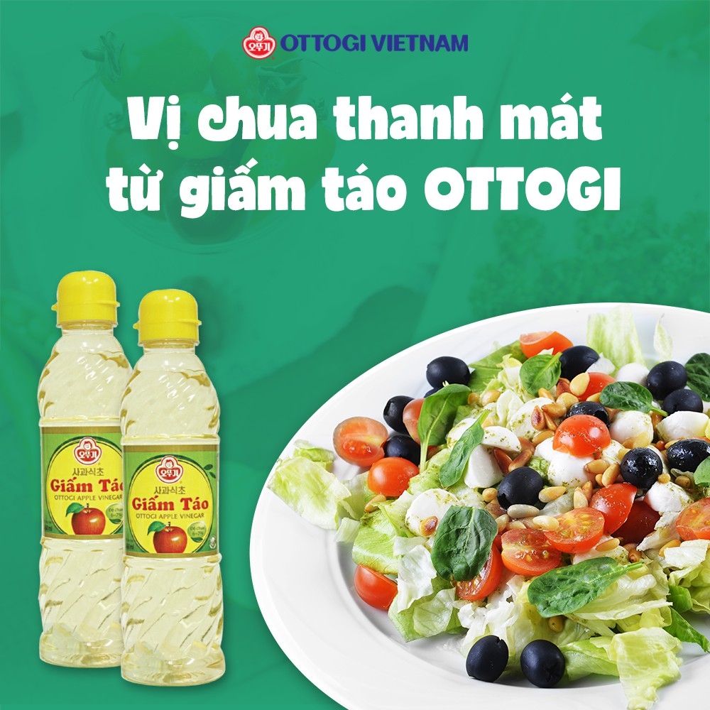 Giấm táo Ottogi - Chai 250ml