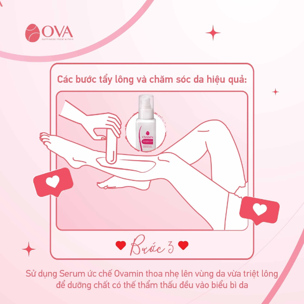 [HN] Kem tẩy lông body OvaMin 100ml