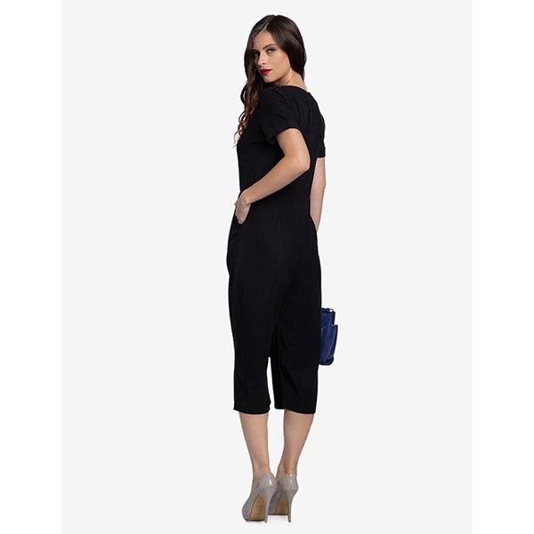 [HCM] Jumpsuit kiểu nữ dài Lovadova 19O04C005 - Đen