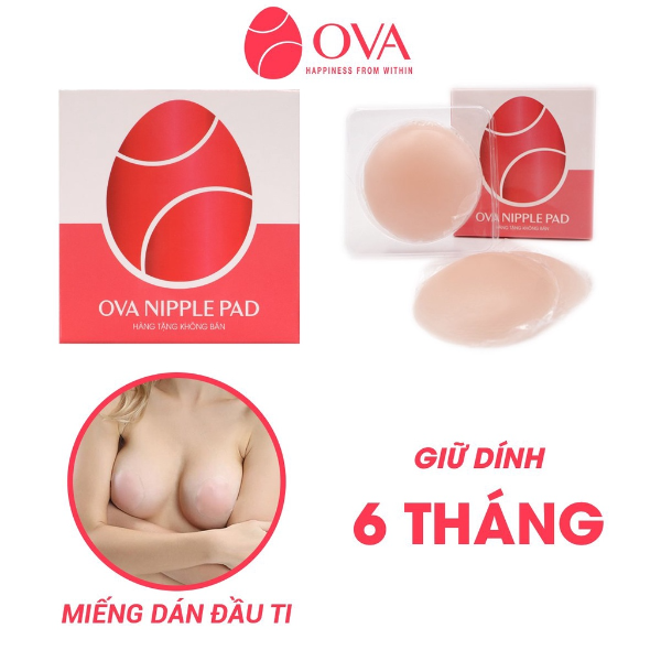 (HN) Miếng dán ngực Ova Nipple Pad MDN002