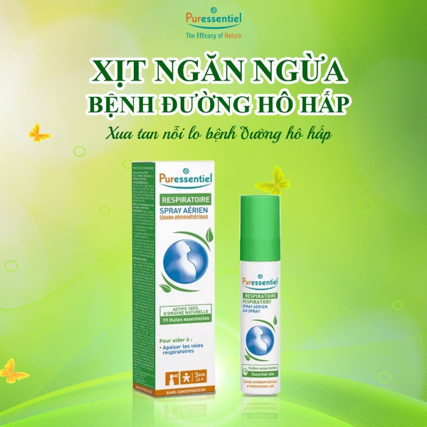 [HN] Xịt ngăn ngừa bệnh đường hô hấp Puressentiel 200ml