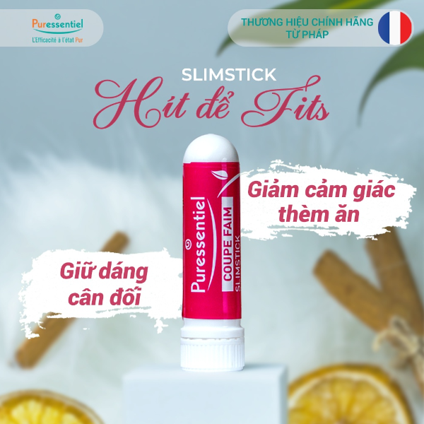 [HN] Thanh hít giảm cân Slimstick Puressentiel 10ml