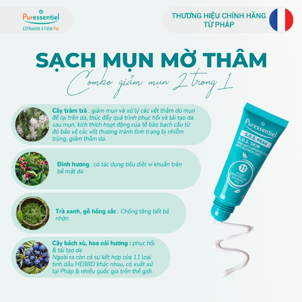 [HN] Chấm mụn giảm thâm Puressentiel 10ml