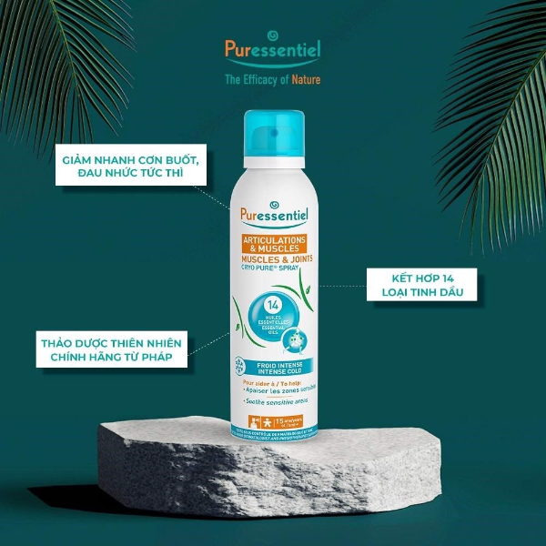 [HN] Xịt giảm đau cơ khớp Puressentiel 150ml