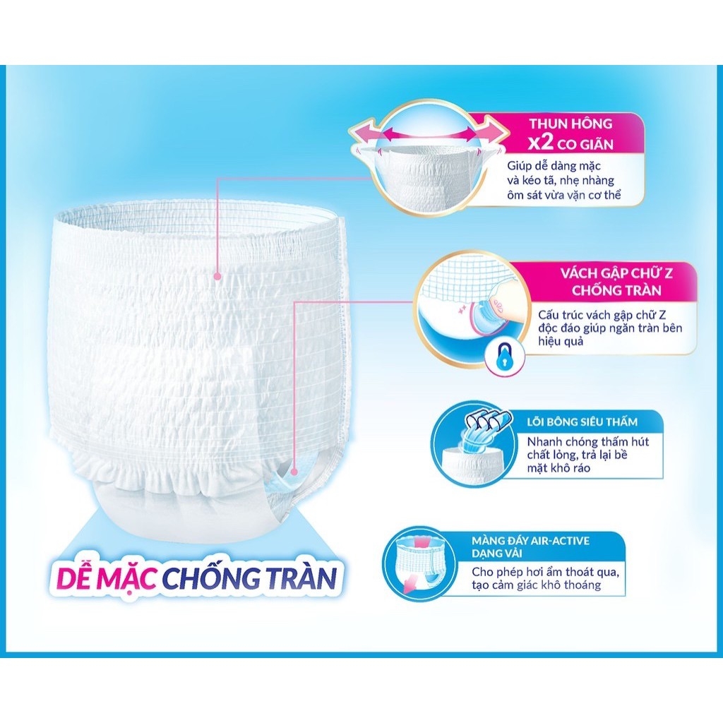 Tã quần người lớn Caryn mỏng nhẹ L14