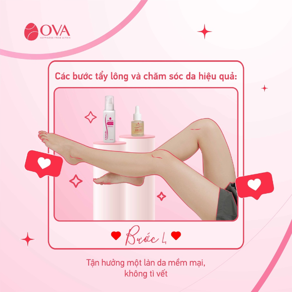 [HN] Kem tẩy lông body OvaMin 100ml