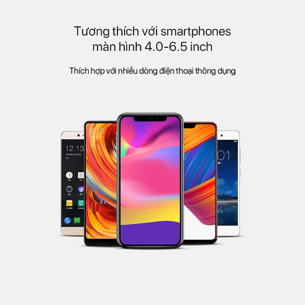 Giá đỡ điện thoại xe máy ROBOT RT-MH02 - Phù hợp smartphones 4.0 - 6.5 inch