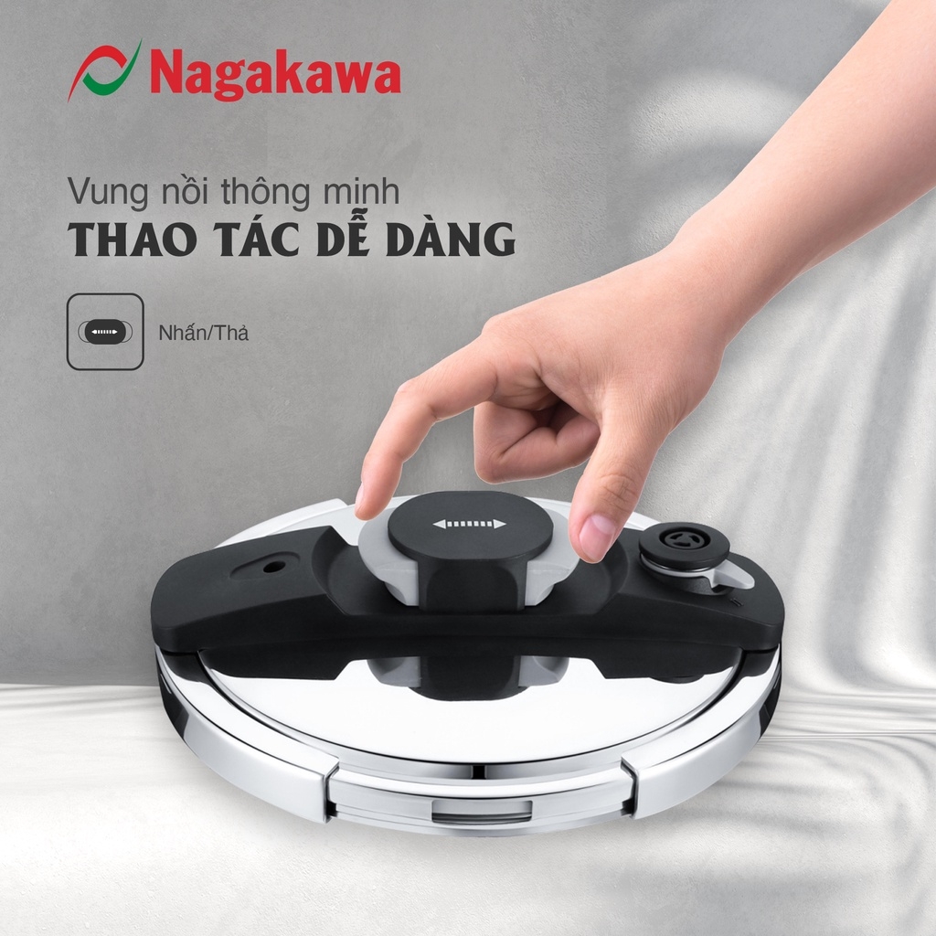 Nồi áp suất Nagakawa NAG1472 - 7L