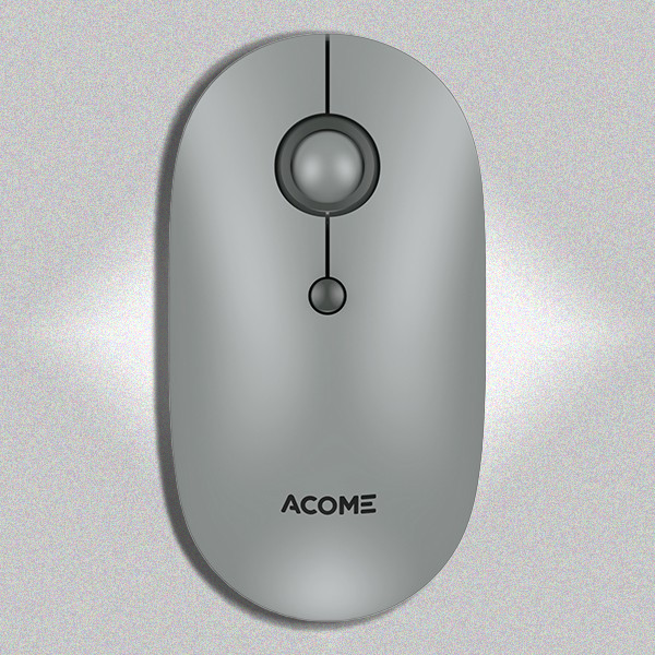Chuột không dây tĩnh âm ACOME AM300 2.4GHz - Xám