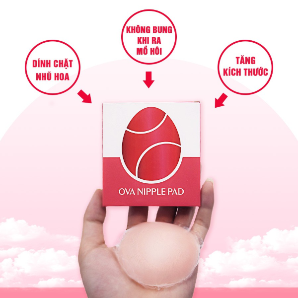 (HN) Miếng dán ngực Ova Nipple Pad MDN002