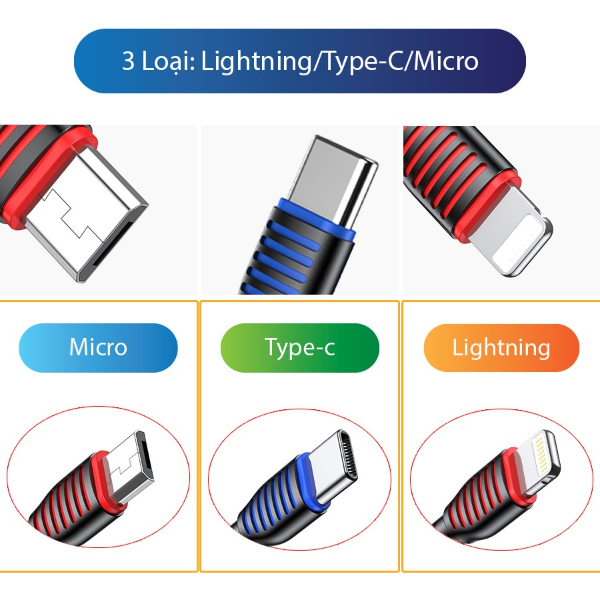 Cáp sạc và truyền dữ liệu Lightning 2.4A ACOME ASL-010 1M - Đen