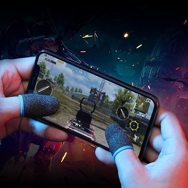 Bao đeo ngón chơi game chuyên nghiệp ACOME AFS01 - Xám, xanh