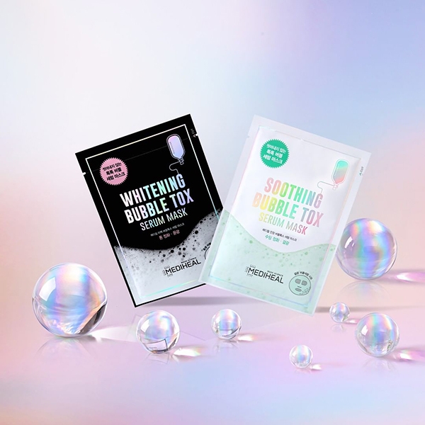 Mặt nạ sủi bọt thải độc cho da Mediheal Bubble Tox Serum Mask - Gói 25ml
