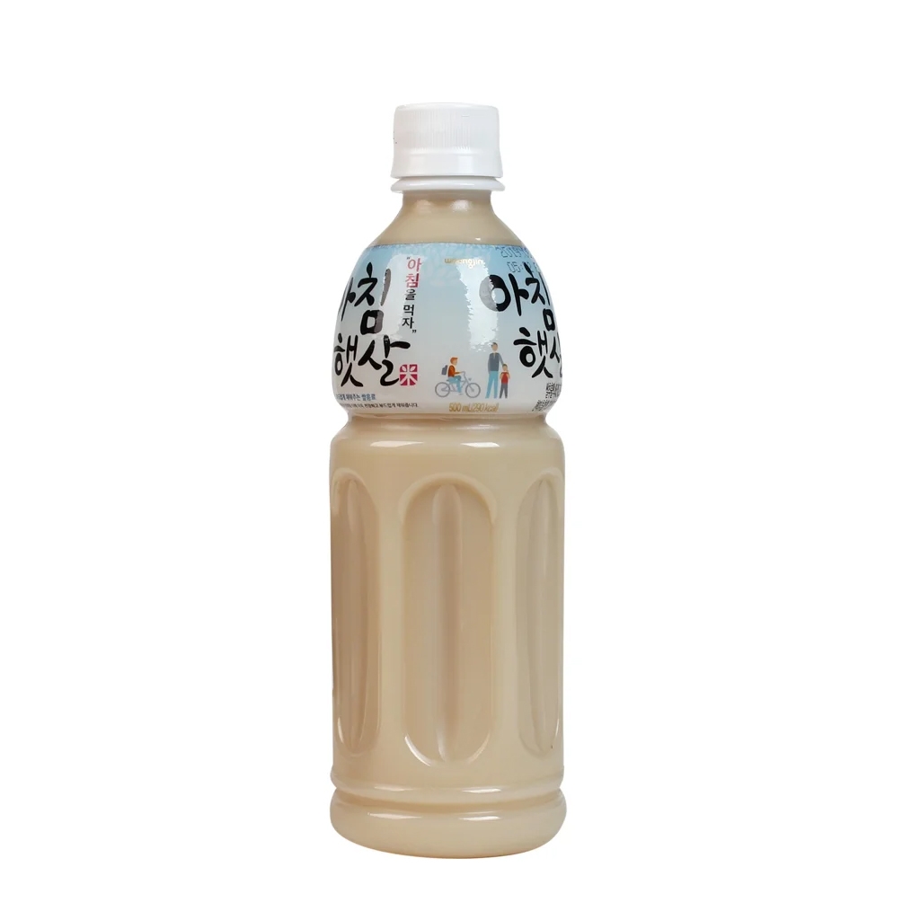 [THÙNG 20 CHAI] Woongjin Nước Gạo Rang Morning Chai 500ML