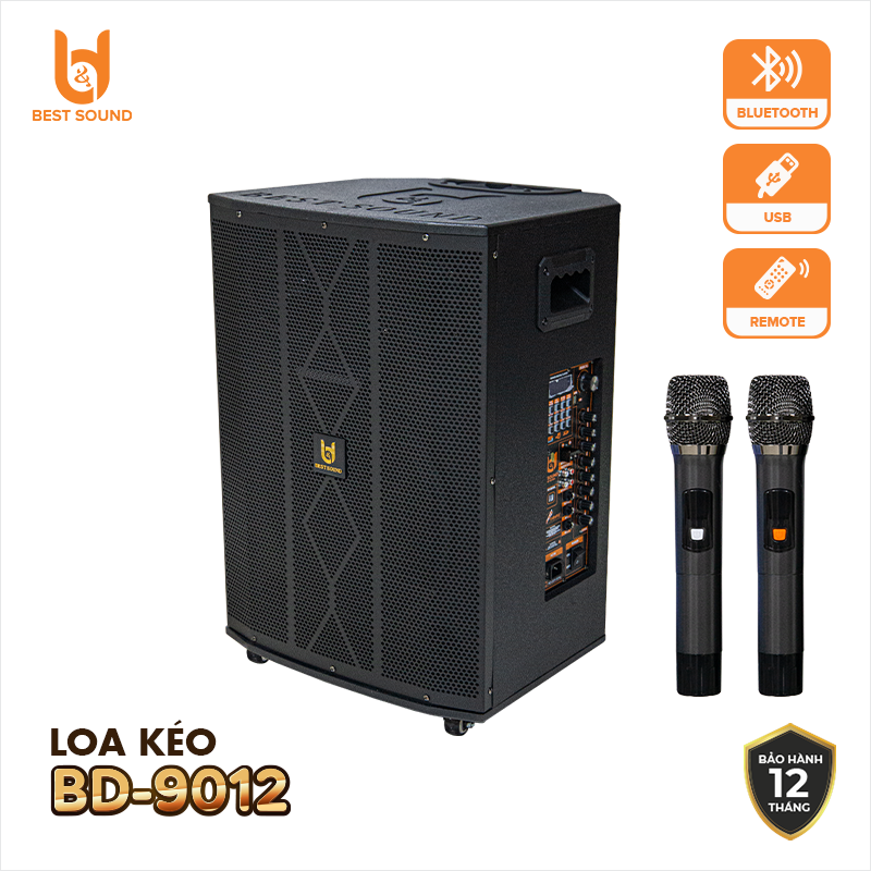Loa kéo Best Sound BD-9012 - Đen