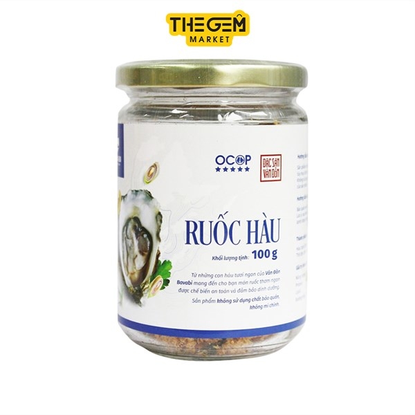 Ruốc hàu Bavabi - Hũ 100g