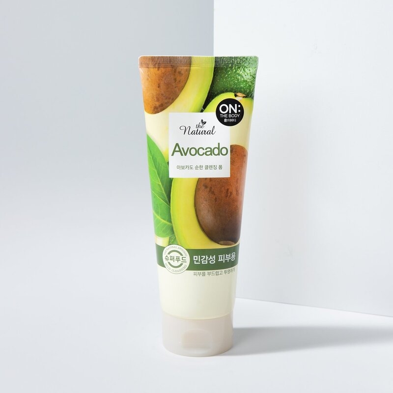 Sữa Rửa Mặt ON: THE BODY The Natural Avocado Mild Cleansing Foam 200g