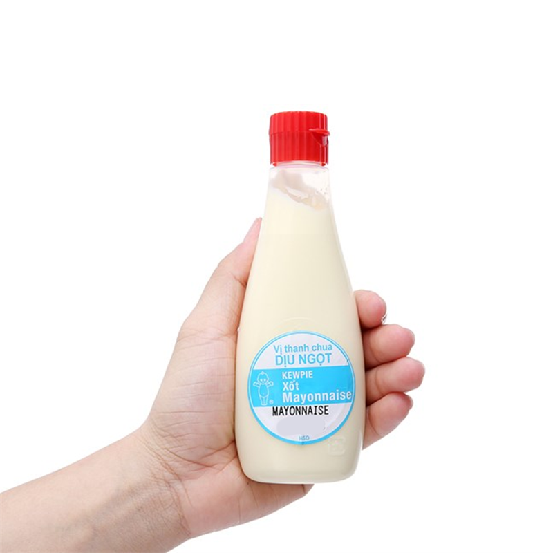Xốt Mayonnaise dịu ngọt - Kewpie chai 130g